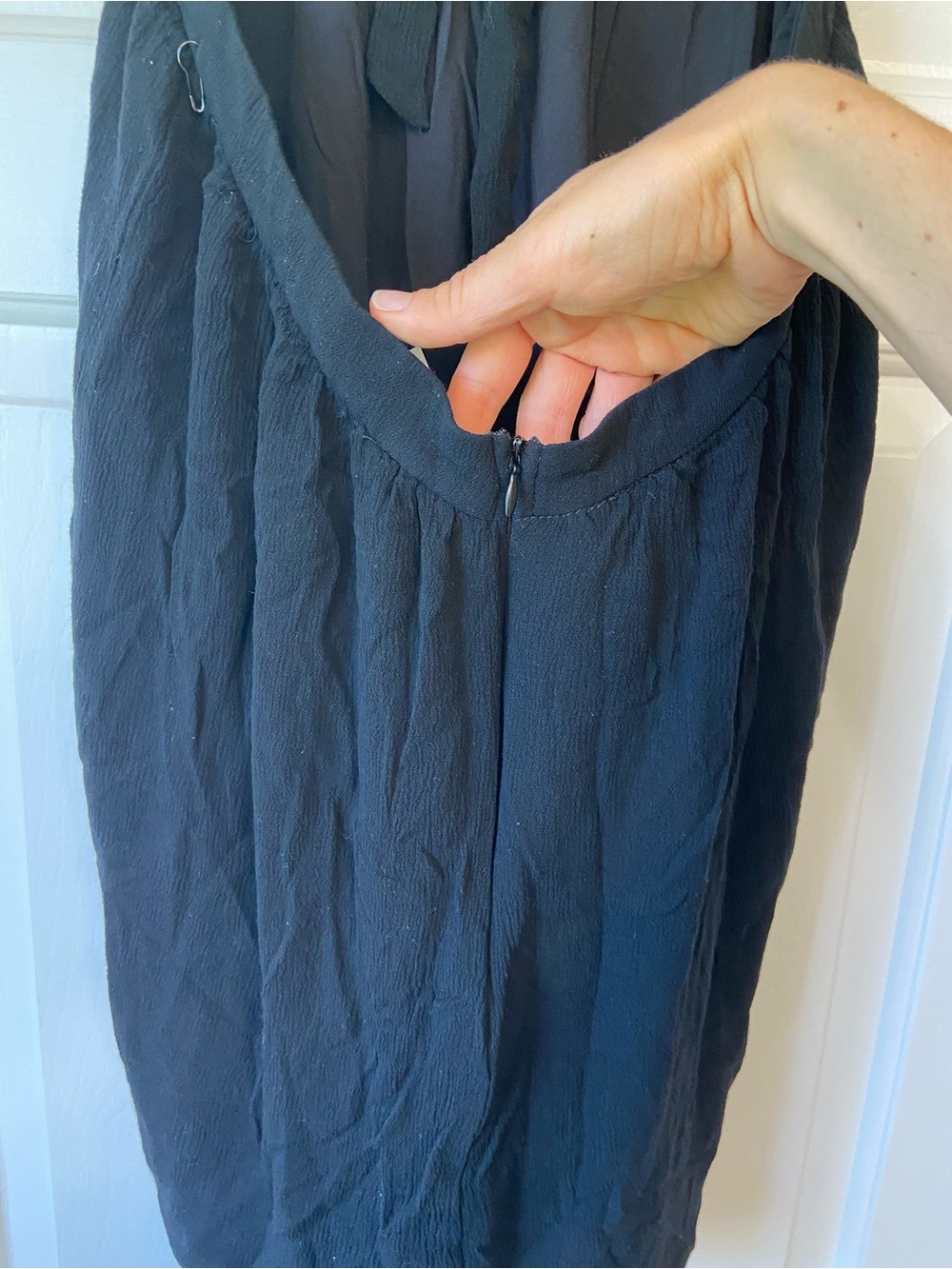 Revolve Superdown Black Trina Shift Mini Dress Medium - Picture 9 of 12